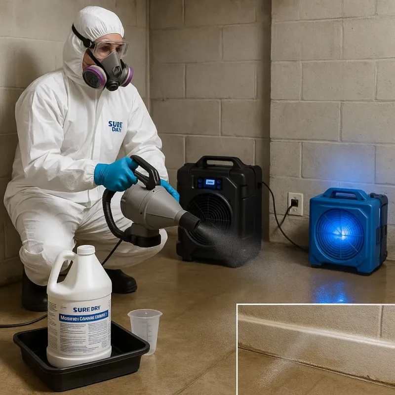 Sanitization and Odor Removal process in Bloomfield, NJ