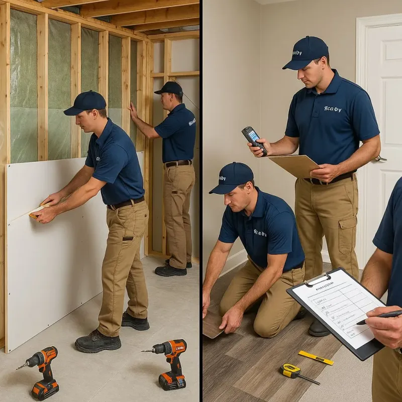 Repairs and Reconstruction process in Bloomfield, NJ